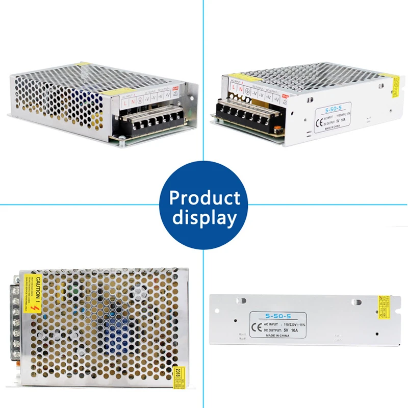 DC Power Adapter Supply 5V 12V 24V LED Driver Lighting Transformers For LED Switching Transformer Power Adapter 12V 5V 24V