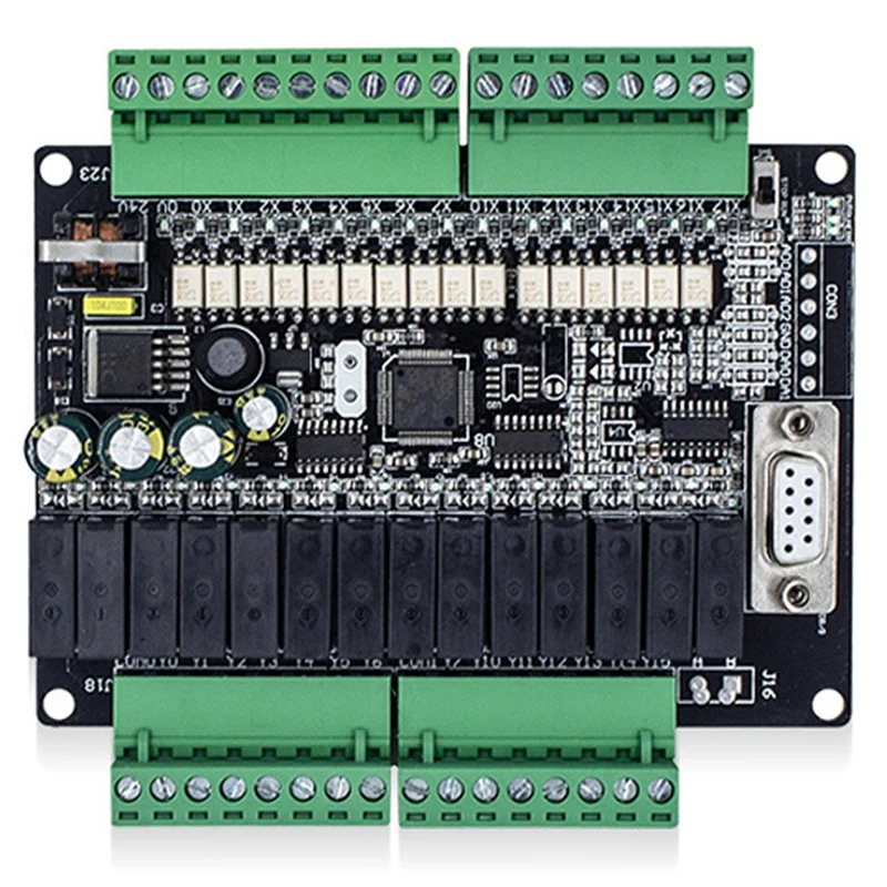 FX1N-30MR ПЛК промышленная плата управления 16 вход 14 выход с RS485 коммуникационный порт инструменты