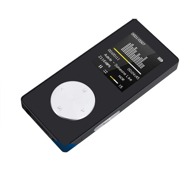 Reproductor MP4 metálico sin pérdidas, Bluetooth, 1,8 pulgadas, Walkman portátil, 16GB, altavoz incorporado, Radio FM, w-book, reproductor de música, MP3 Reproductor MP4 metálico sin pérdidas, Bluetooth, 1,8 pulgadas, Walkman portátil, 16GB, altavoz incorporado, Radio FM, w-book, reproductor de música, MP3