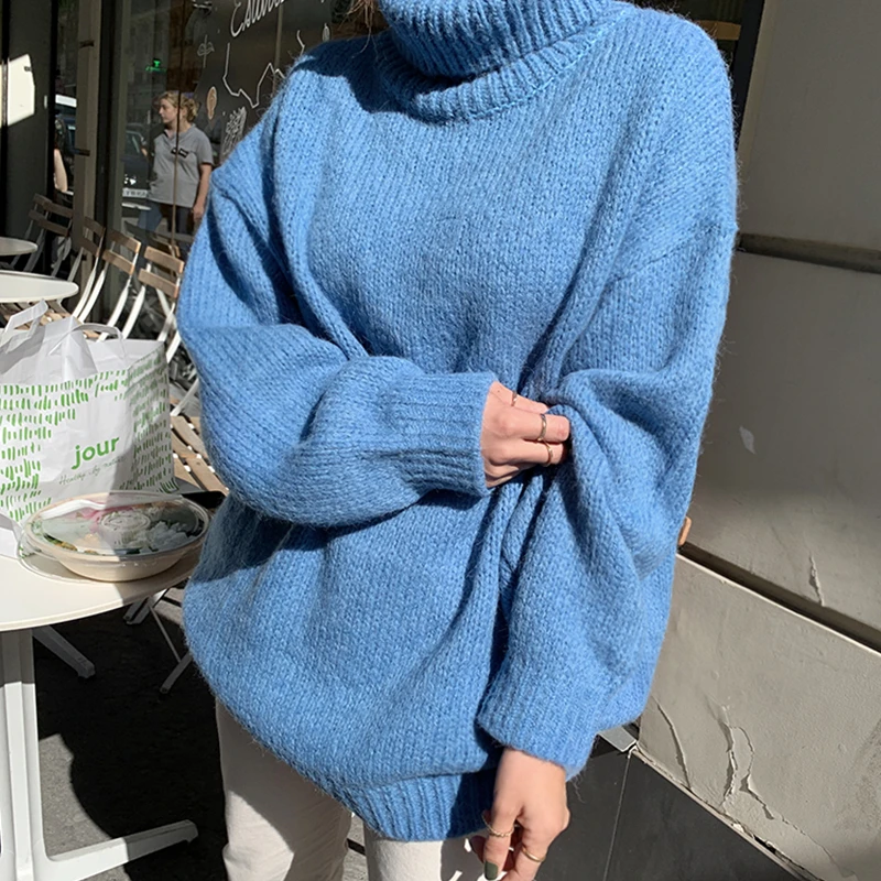 baby blue sweater outfit