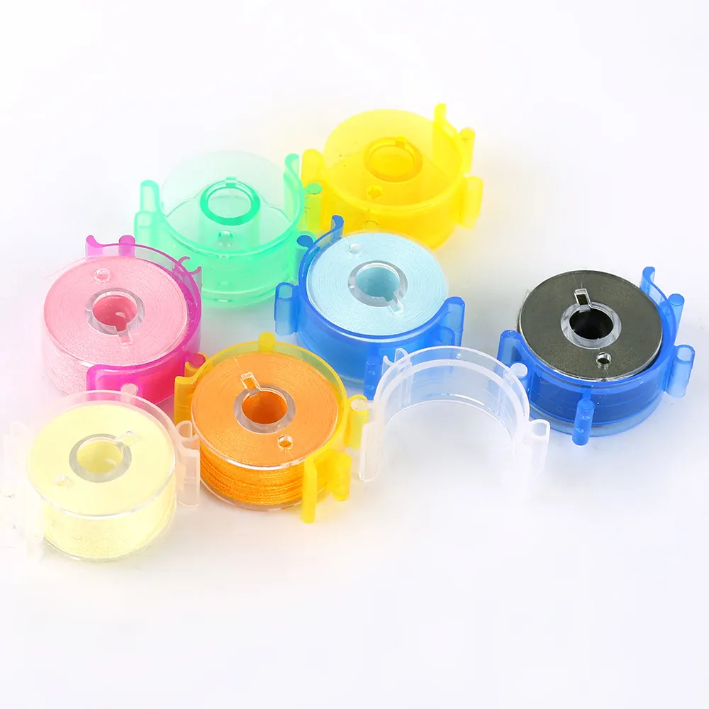 Bobbin clip Splicable Reusable bobbins With A New bobbin Clip For Embroidery keeps bobbin thread from unwinding Sewing tool