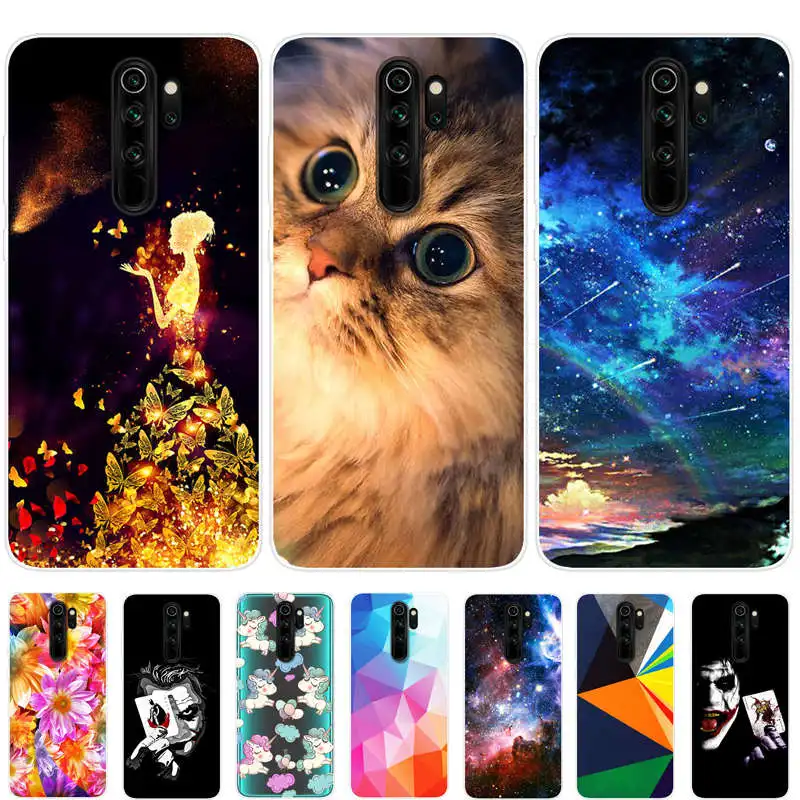 

For Xiaomi Redmi Note 8 Pro Case Silicone Soft TPU Back Cover Phone Case For Xiaomi Redmi Note 8 Pro Note8 Note8Pro Case