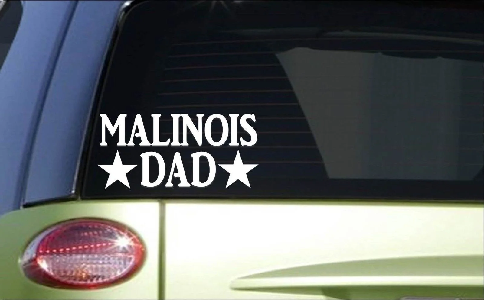 Malinois Dad 8 дюймов наклейка schutzhund bite sleeve полицейская наклейка на компьютер