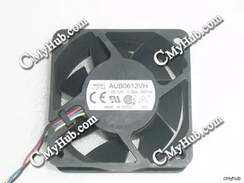 

For DELTA AUB0612VH BD1W DC12V 0.36A 6025 6CM 60mm 60x60x25mm 4Pin 4Wire Cooling Fan