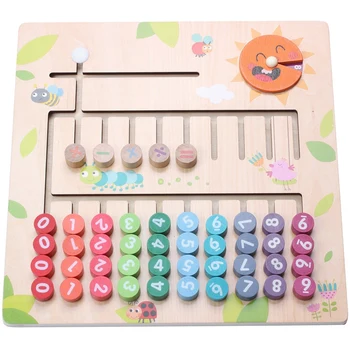 

Early Childhood Children Mathematics Enlightenment Teaching Aids Addition and Subtraction Calculation Toy Learning Count Early E