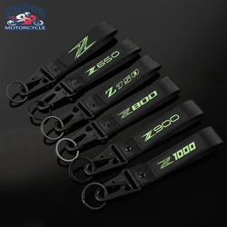 3D LOGO Motorcycle Embroidery Badge Keyring Keychain For Z650 Z900 Z800 Z750 Z1000 Z1000sx Z 650 900 800 750 1000 Key Chain