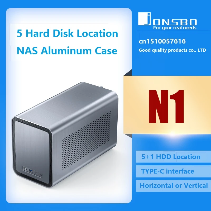 Jonsbo N1 Nas Server Small Case Storage Allinone Multimedia 5 Hard