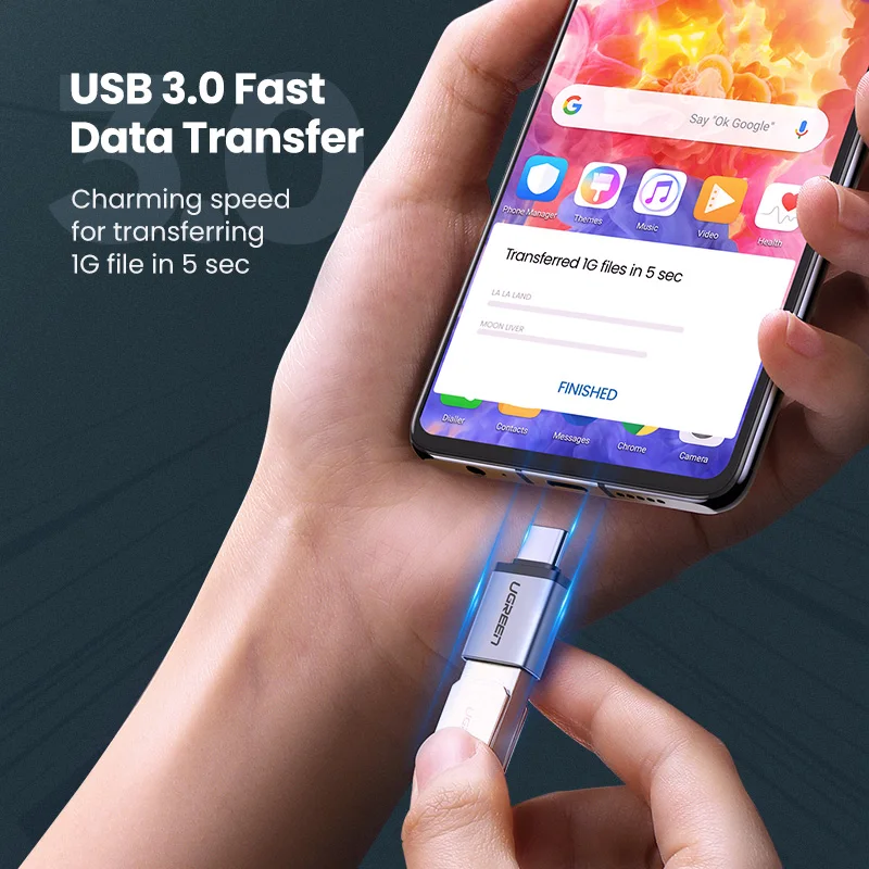 Ugreen USB C адаптер Type к 3 0 Thunderbolt OTG кабель для Macbook pro Air Samsung S10 S9 OTG|type-c to usb|type-c usb 3.0type-c
