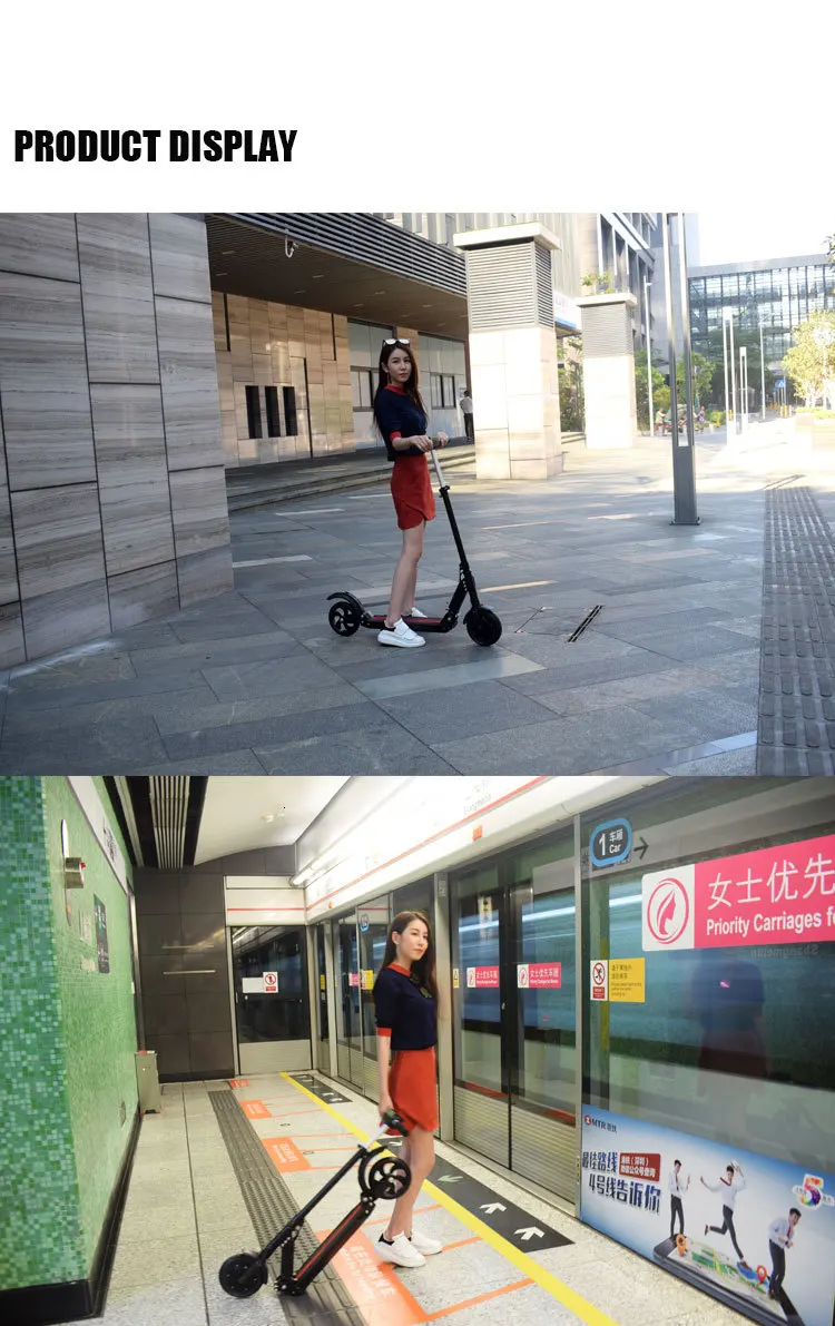 Best Shipped from EuropeJCB-HS10 350w Wattage and Lithium Battery Power Supply electric scooter 4