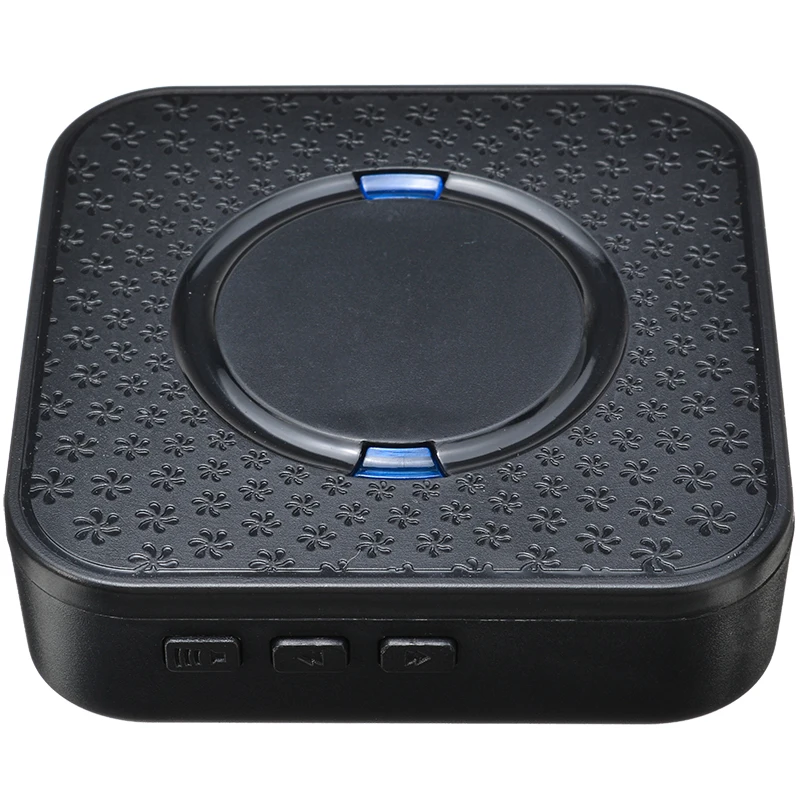 

1Set 8.1x8.1x4.5cm Wireless Door Bell Waterproof Doorbell Wall Plug In Loud Chime LED Flash Two Styles Doorbells
