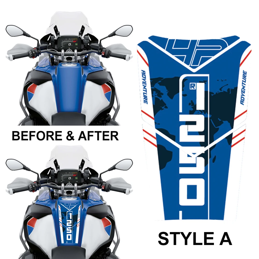 Motos, accesorios y piezas Protector de depósito resinado adhesivo efecto 3D compatible con moto BMW R1250GS R R-1250-GS Adventure ADV GS-Adv raghuinstech.com