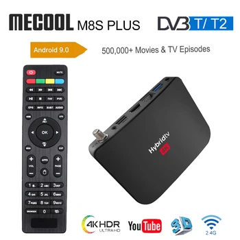 

Mecool Satellite Receiver DVB T/T2 Android 9.0 2GB 16GB Amlogic S905X2 WiFi 4K TV Box PVR Recording Youtube M8S PLUS smart tvbox