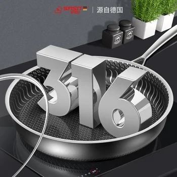 

Pan Stainless Steel Pan Ceramic Pots And Pans Pot Pan Induction Nonstick Pots Cookware Induction Pancake Cast Iron CVZ40FN 3
