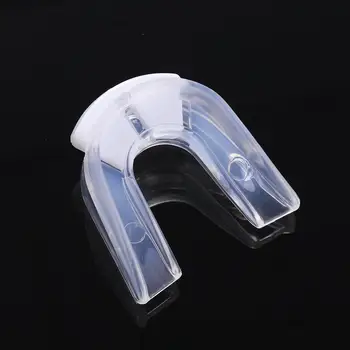 

Transparent Gum Shield Mouth Guard Teeth Protector Rugby Boxing Safe Silicone