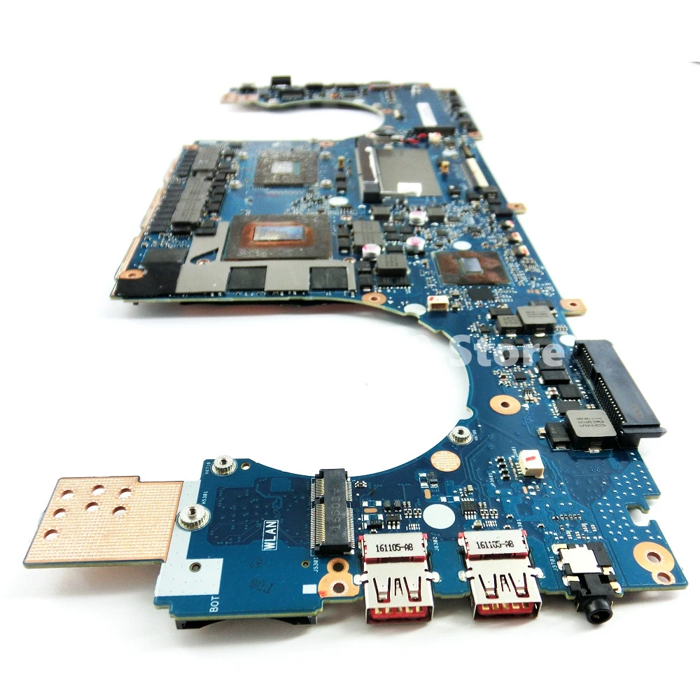 ROG GL502VMK материнская плата REV2.1 I7-7700HQ Процессор GTX1060 материнская плата ASUS ROG GL502V GL502VM GL502VMK Материнская плата ноутбука Тесты ОК