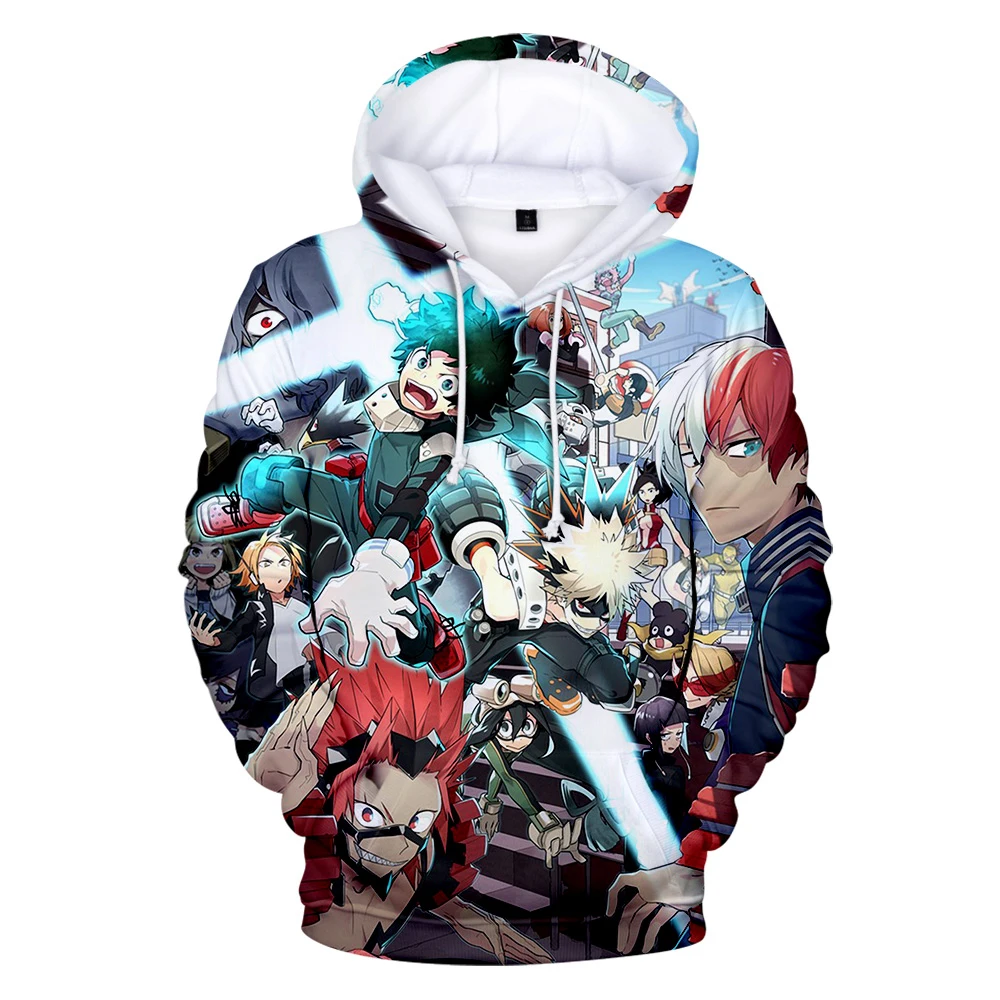 My Hero Academia Harajuku 3D Print Hoodies 4