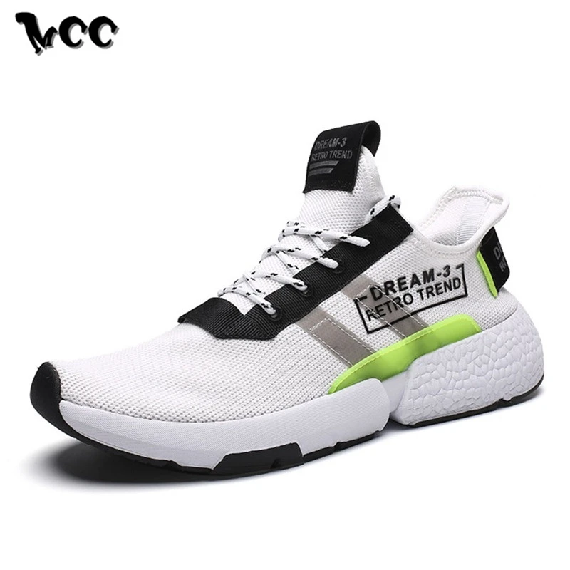 Кроссовки мужские большого размера повседневная теннисная обувь дышащие легкие