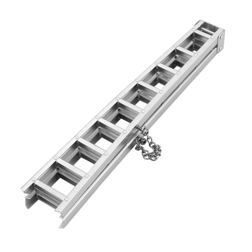 

150mm Aluminum Alloy Mini Long Ladder for 1:10 RC Rock Crawler Axial SCX10 90046 D90 D110 TAMIYA CC01 Traxxas TRX-4 Car