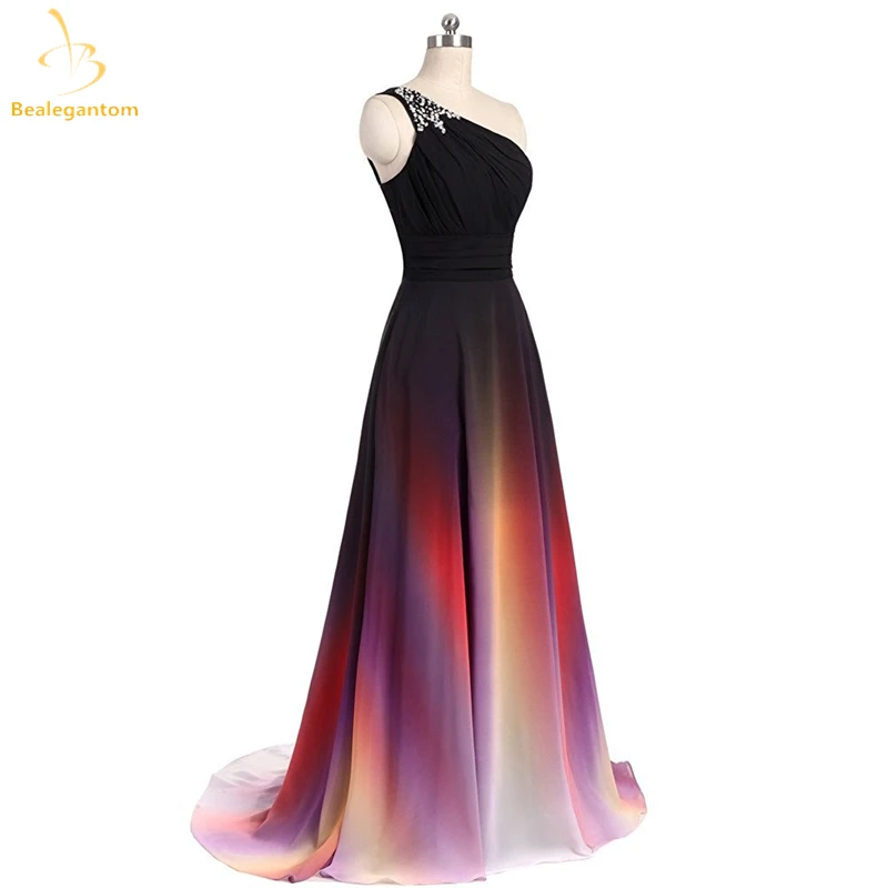 ombre prom dress