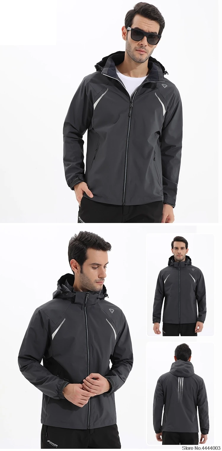 Man Softshell Hiking Jackets Waterproof Ski Hiking Mountain Jacket Coats Man Tactical Windbreaker Coat Top Quality AA52089