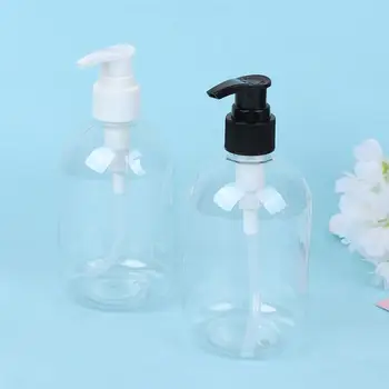 

5 Pcs 350ml Useful Shower Gel Bottles Containers Toiletry Bottles Refillable Shampoo Container Liquid Bottle For Home Bathroom