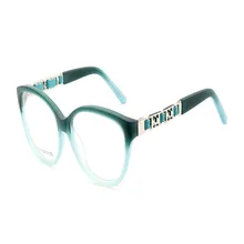 MONGOTEN Retro Women Fashion Full Rim Acetate Aspherical Lens Optical Eyewear Anti-reflective Goggle Reading Eyeglasses Women