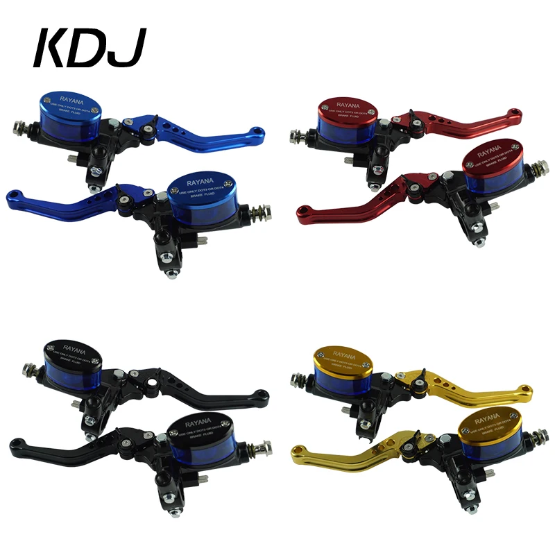 KDJ 1 пара 7/8 ''Универсальный мотоциклетный резервуар гидравлический рычаг