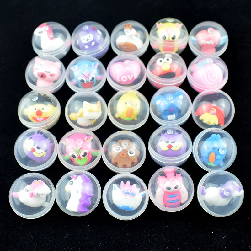 5-15Pcs Cartoon Style Round Ball Surprise Gift Children Baby Birthday Party Guests Present Souvenir Pinata Fillers Small Toys