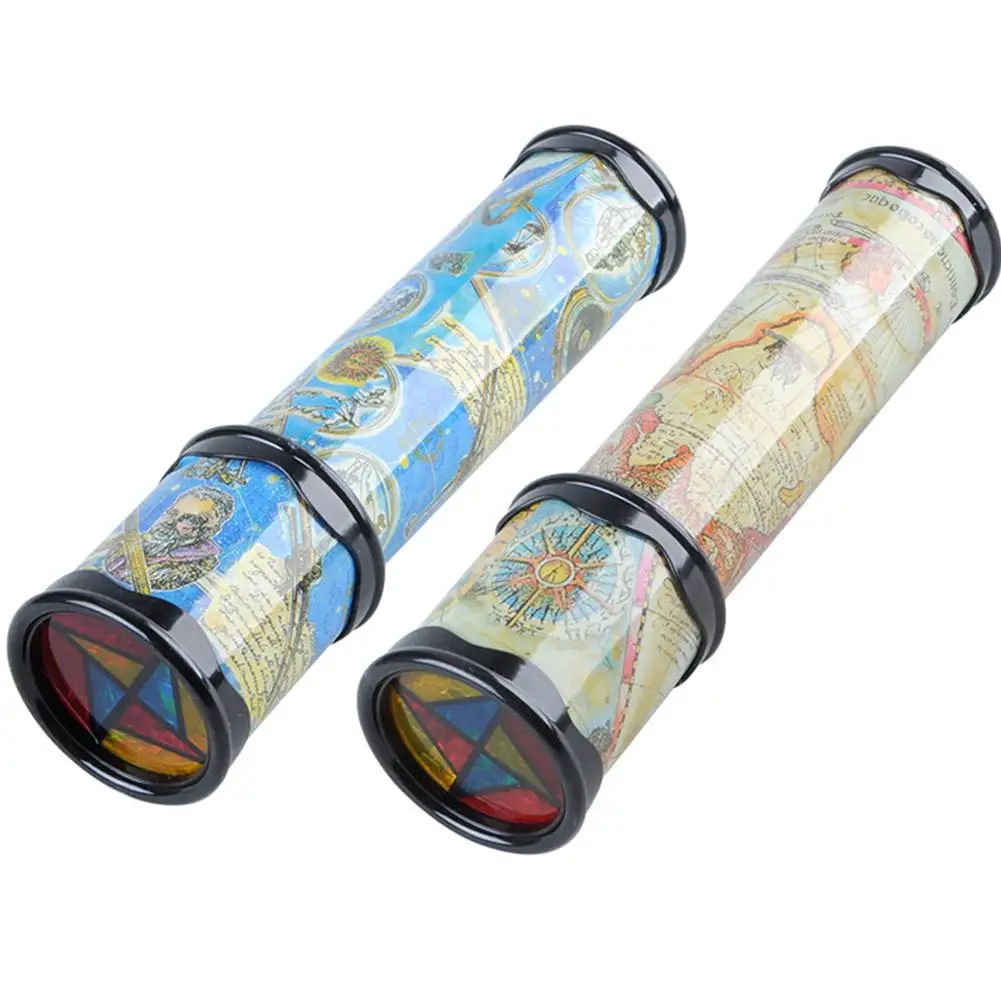 Magical Rotating Kaleidoscope Variable Interior Scene Classic Toys for Kids and Adults Random Color Magical Rotating Kaleidoscope Variable Interior Scene Classic Toys for Kids and Adults Random Color
