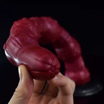 Realistic Unicorn Tentacle Animal Dildo Men's Women's Penis with Suction Cup Big Anal Plug Adult Sex Toys Women's Dildo Toys 3