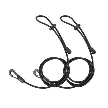 

2pcs/set Adjustable Ropes Kayak Safety Rod Leash Fishing Boat Paddle Leash H7JP
