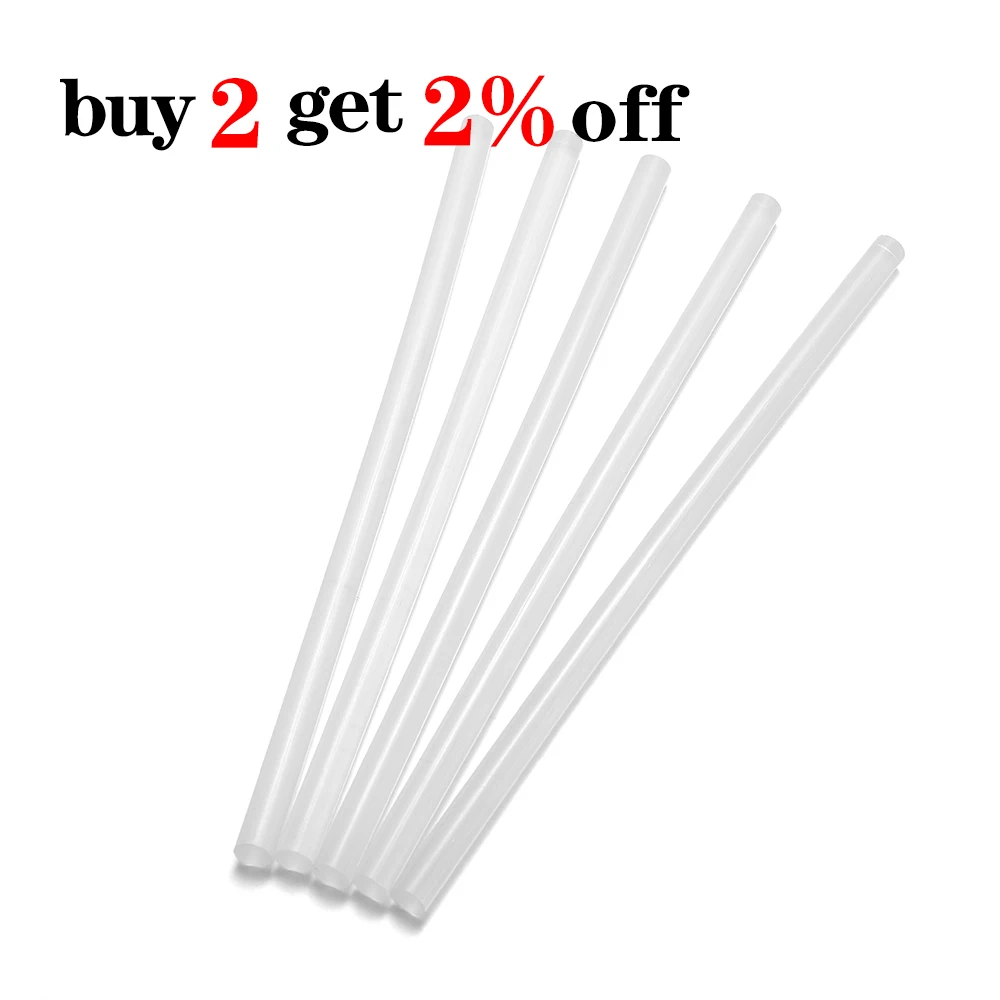 10pcs Plastic Adhesive Sticks 7x100mm Transparent Mini Hot Melt Glue Sticks  for Small Glue Gun Car Audio Phone Craft Alloy Tools - AliExpress