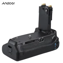 Andoer Вертикальная камера батарея держатель для Canon EOS 70D/80D DSLR камера совместимость 2* LP-E6 батарея ручки управления