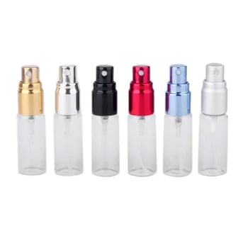 

5Pcs 5Ml Portable Empty Travel Spray Perfume Bottle, for Gift Sample Mini Parfum Bottle Makeup Tool