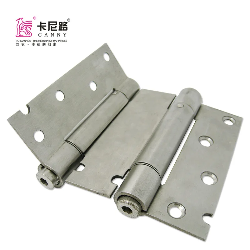 

Stainless Steel Spring Butt Hinge New Style Double Spring Hinge inside And outside the Open Automatic Door Closing Hinge Automat