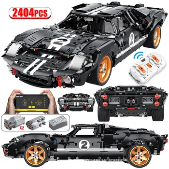 

2404pcs Creator MOC City Technic RC Racing Car Model Building Blocks Remote Control DIY Sports Vehicle Bricks Toys for Children