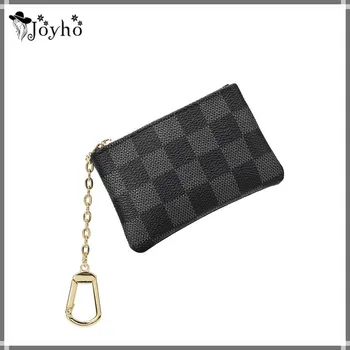 

Mini Classical Wallet Men's Coin Purse PU Leather Zipper Coin Wallet Retro Key Holder Small Money Bag Change Purses carteira