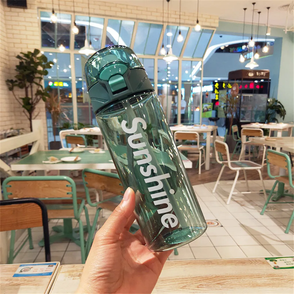 Флип Led Соломенная бутылка для воды напитков Спортивная гидрация Велоспорт пешая ходьба походы большой емкости спортивная чашка студенческий Кубок Сиппи A1