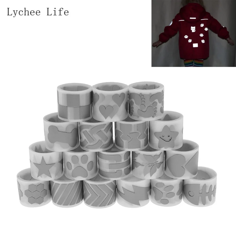 Светоотражающая лента Lychee Life 25 мм x 1 м самодельная теплопередающая виниловая