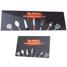 Длинный кухонный коврик, коврик для ванной, домашний коврик для входа, абсорбирующий коврик для спальни, гостиной, современный кухонный коврик