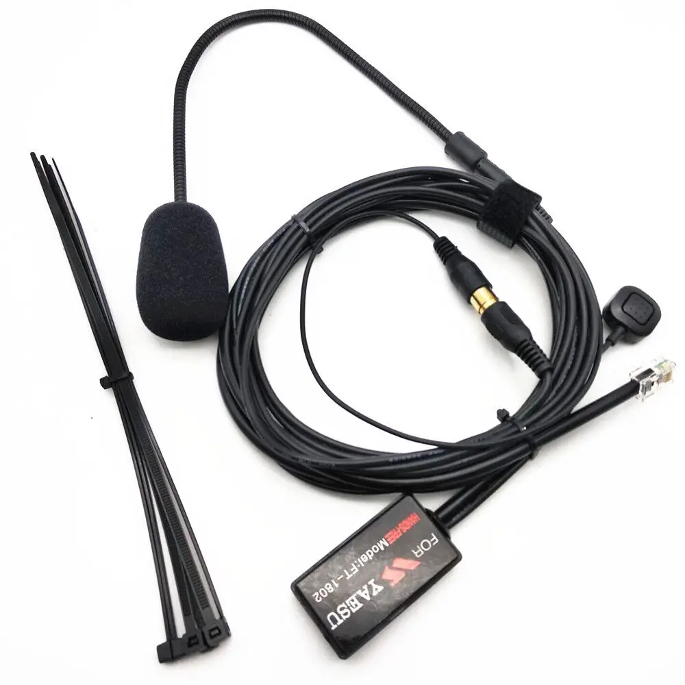 1 комплект 6 Pin палец Hands-free микрофон для автомобиля радио Yaesu FT-7800 FT-2800 FT-8800 FT-8900 FT-1802 FT-1807