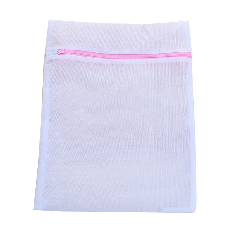 3 Sizes Zipped Laundry Washing Machine Bag Laundry Bags Net Mesh Cleaning Clothes Underwear Bra Aid Lingerie Bag Pouch Basket