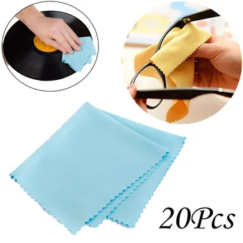 

20 Pcs Microfiber Square Cleaning Cloth For Phone Screen Camera Lens Glasses microfiber cleaning towel drop shipping hot sale#L5