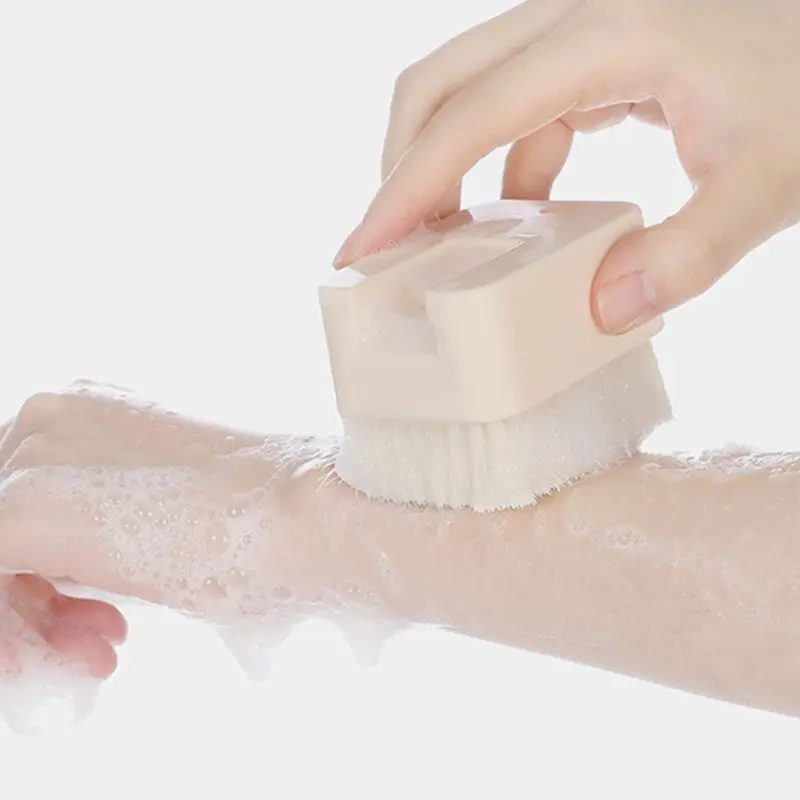 Destacável do Banho do Purificador com Ferramenta Exfoliating do Corpo do Punho Escova Traseira Limpa Longo 5 com ferramenta limpa exfoliating do corpo do punho longo