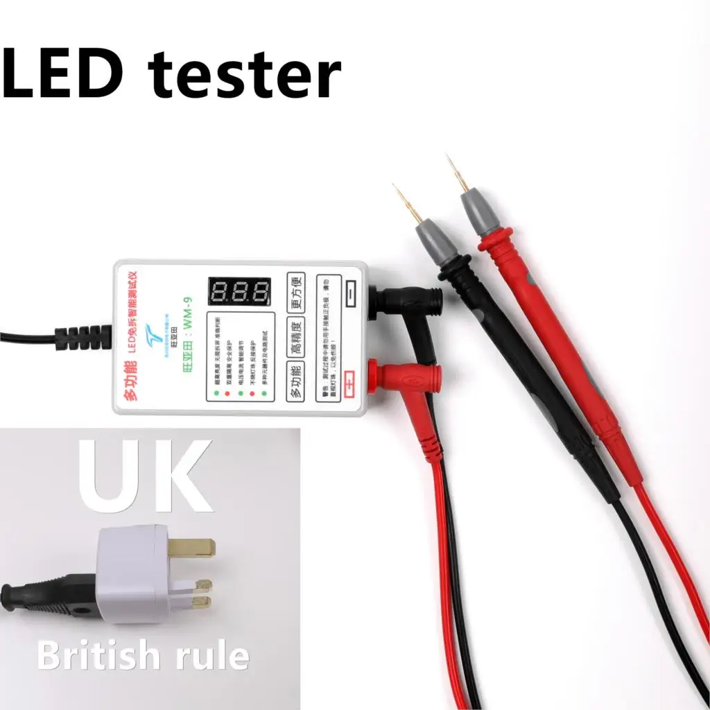 Выход 0-300 В СВЕТОДИОДНЫЙ Прибор для проверки подсветки ламп умное напряжение подходит для всех размеров ЖК-телевизор не разбирает экран - Цвет: UK