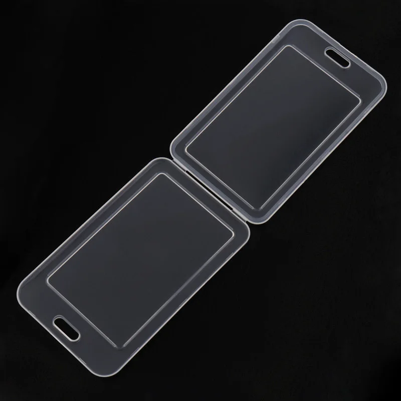 Transparent Card Cover Women Men Student Bus Card Badge Holder Business Credit Cards Bank ID School Supplies