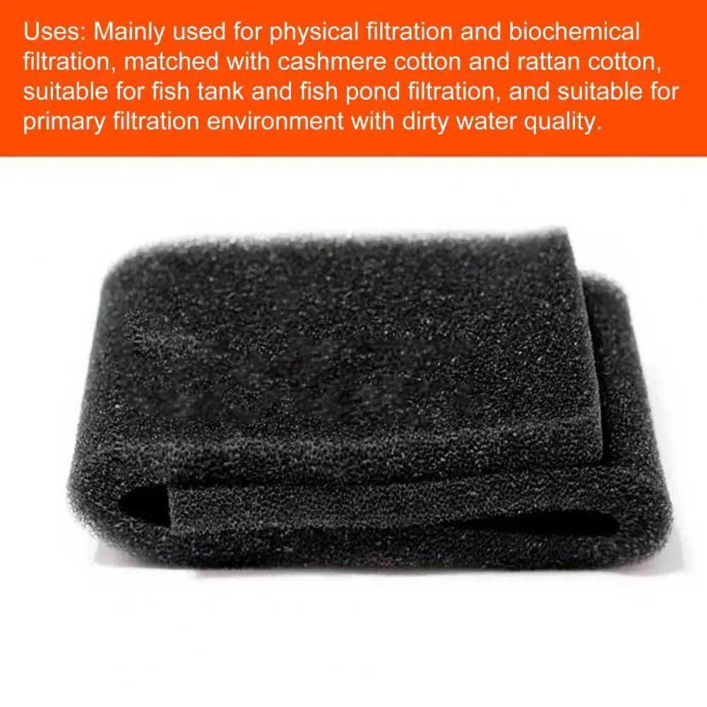 Useful Black Aquarium Biochemical Filter Foam Thickening Aquarium