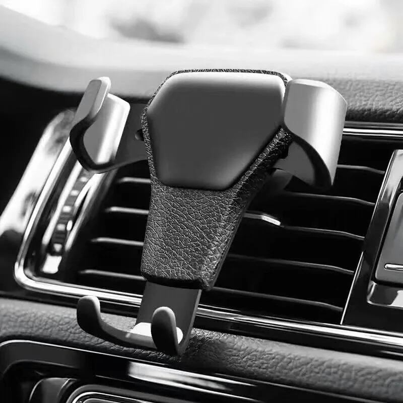 Soporte de teléfono móvil para coche, soporte de gravedad para ventilación de aire, montaje para iPhone 11, 8, Huawei, Xiaomi, Samsung
