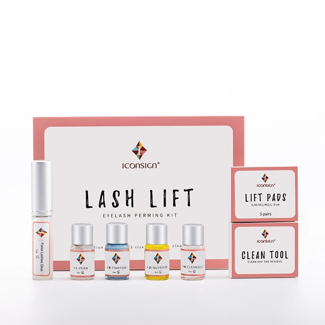 Dropshipping Lash Lift Kit Eyelashes Perm Lash Lifiting ICONSIGN Eyelash Perm Kit Eyelash Enhancer Eye Makeup Can Do Your Logo Same as Photos