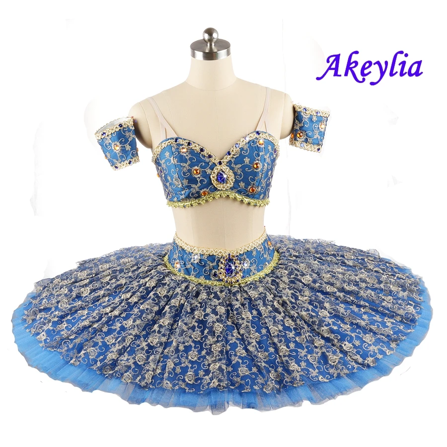 Adult professional Ballet Tutu royal blue Le Corsaire tutu classical competition tutus balle stage dance costume for Women